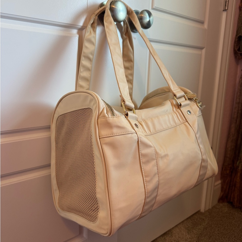 Stoney Clover Lane Cream Pet Travel Bag